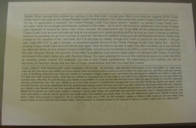 Terms in tiny print