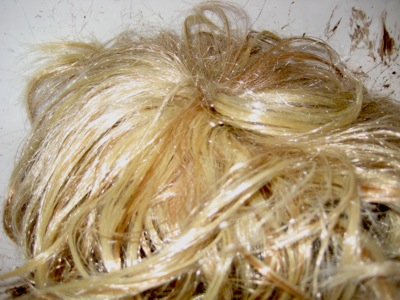 blonde wig