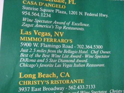 Chicago's favorite Las Vegas Italian Restaurant