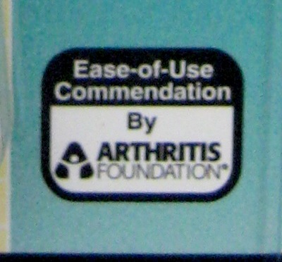 Ease-of-Use Commendation by Arthritis Foundation