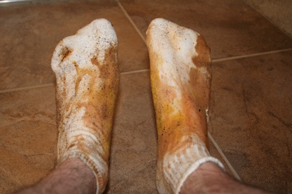 dirty socks