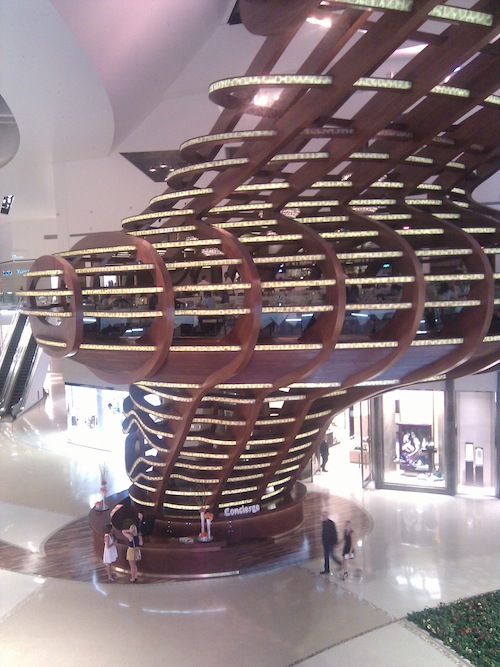 Wooden sculpture