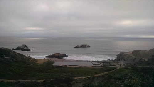 View of ocean from Land's End