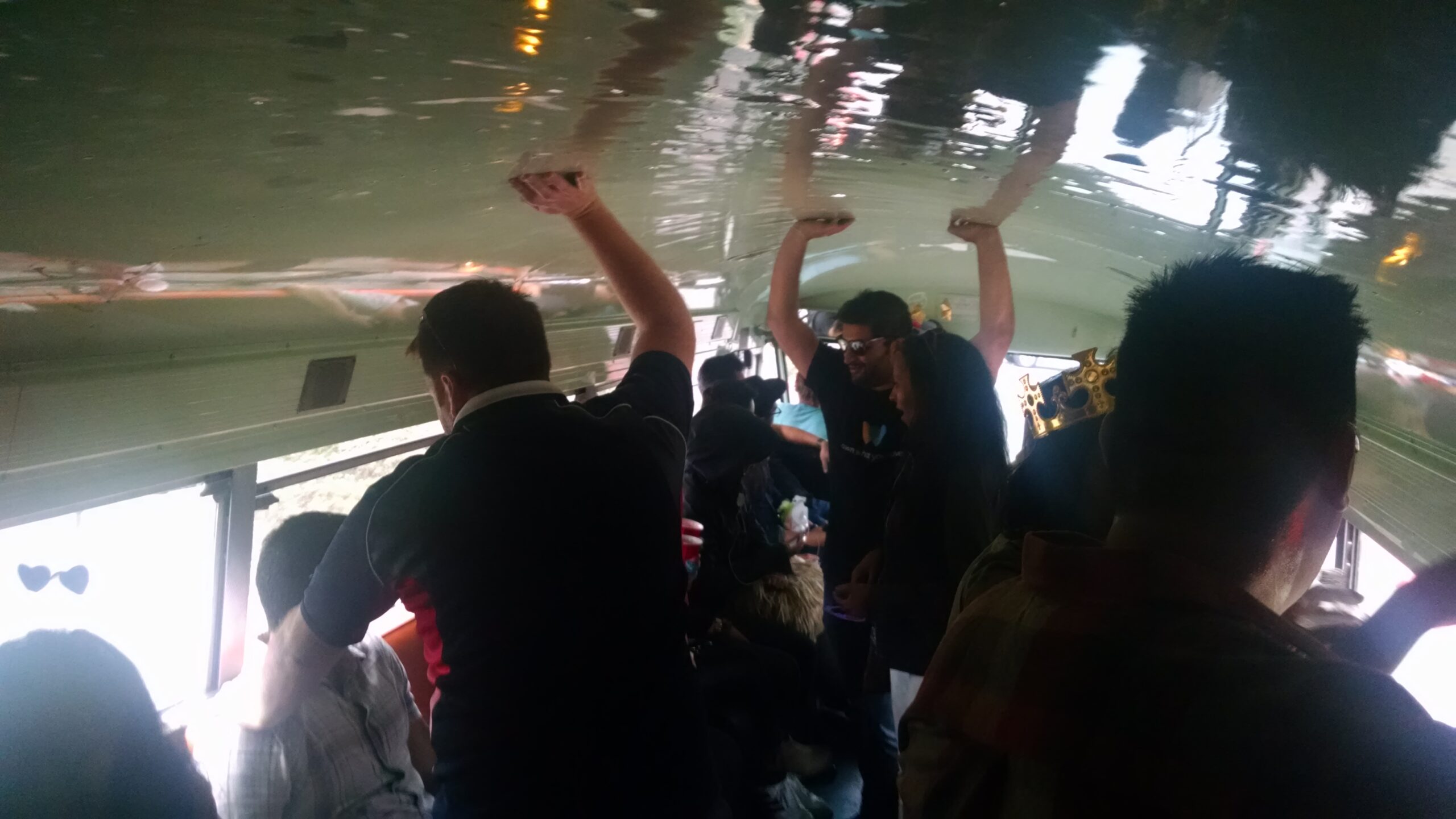 party in the bus