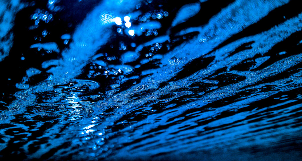 blue bubbles